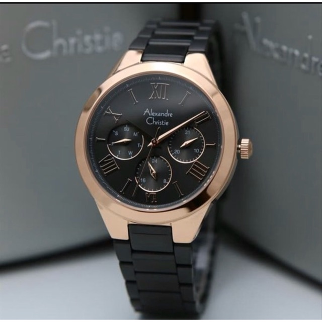 Alexandre christie 2829BF Black Rose Gold