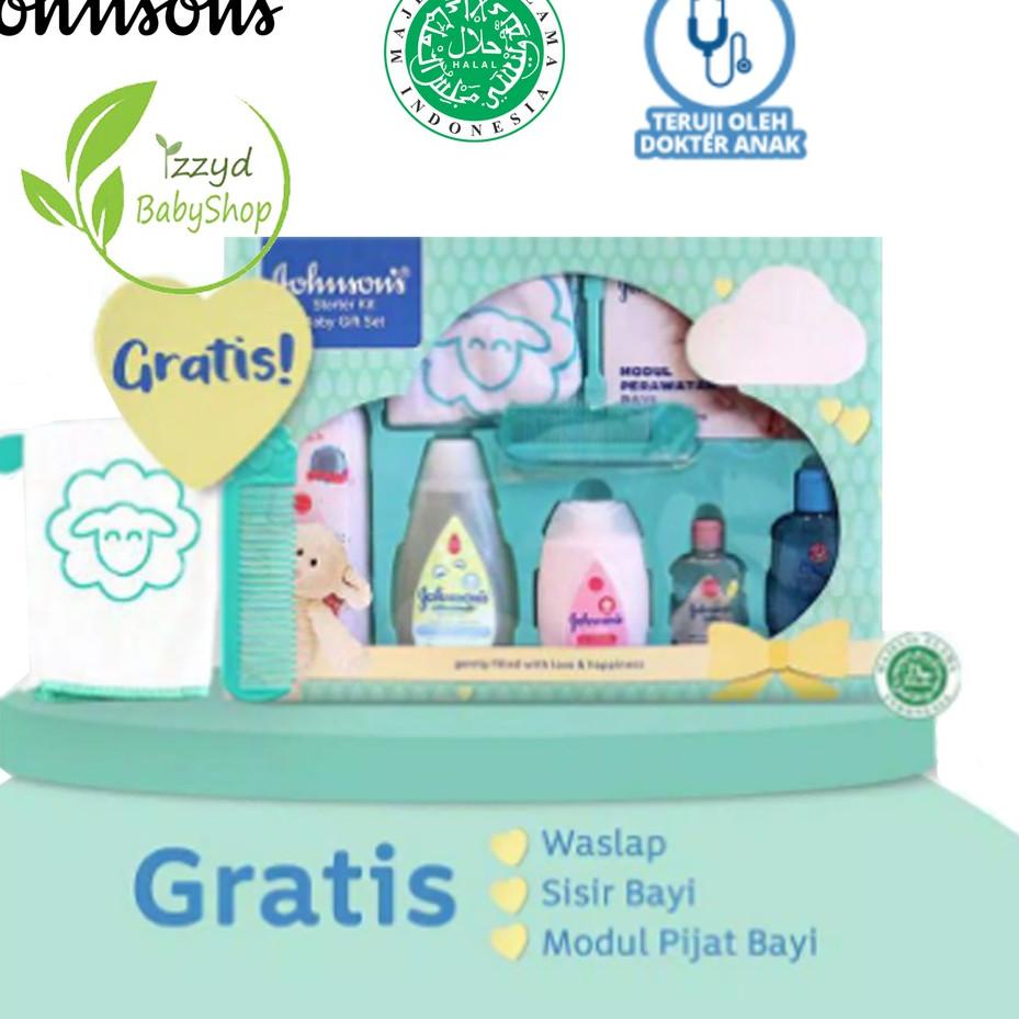 Modern.. Johnson starter kit baby gift set johnsons jhonson baby gift box essensial premium Gift