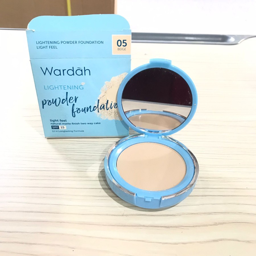 bedak wardah lightening two way cake no 05