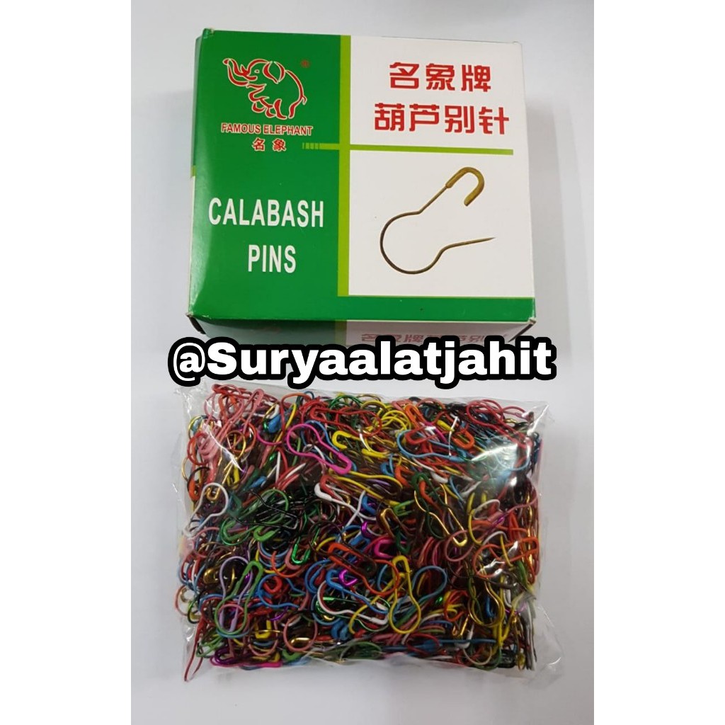 Peniti Labu MIX warna-warni @1kotak =rp.28.000/1000pcs