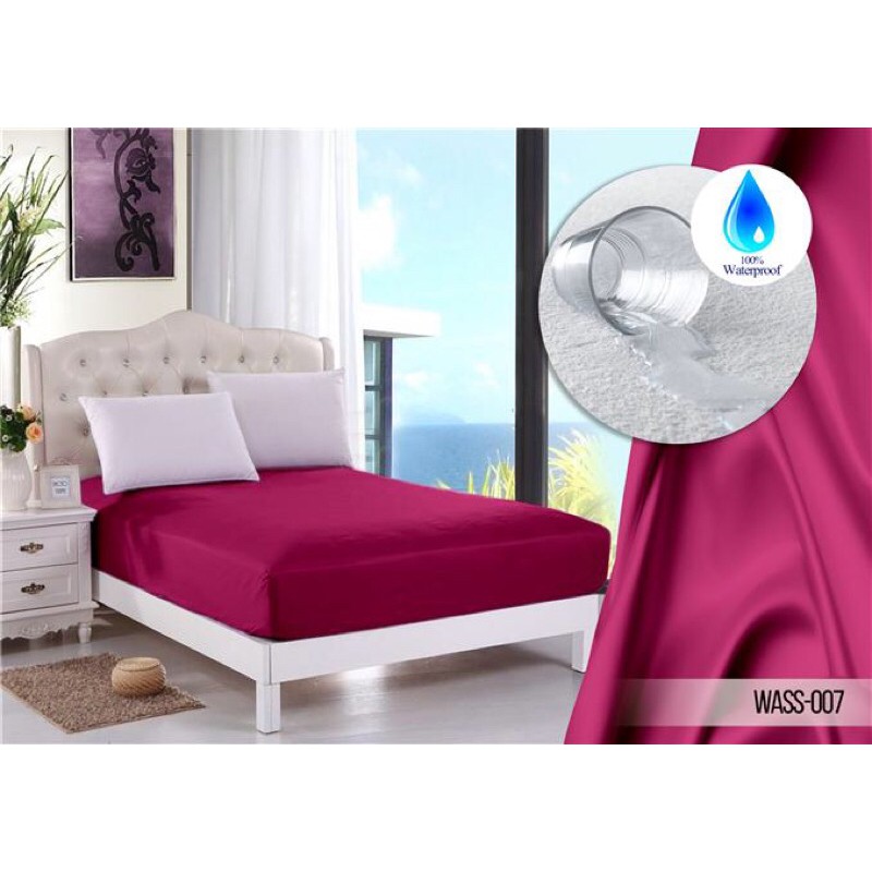 SPREI WATERPROOF ANTI OMPOL ANTI AIR ANTI MUNTAH COCOK UNTUK BALITA DAN MANULA