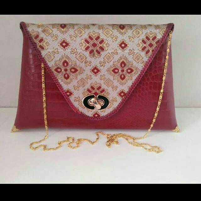 Tas pesta songket palembang