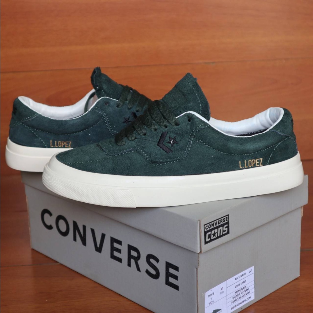 sepatu convers lopez green army sepatu pria sepatu casual pria sepatu sneakers pria