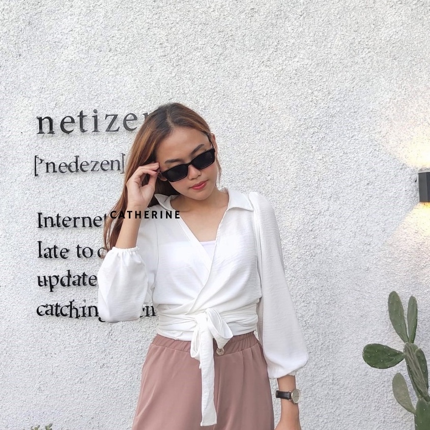 CATHERINE - KALEA CROP TOP/CROP TOP CRINKLE