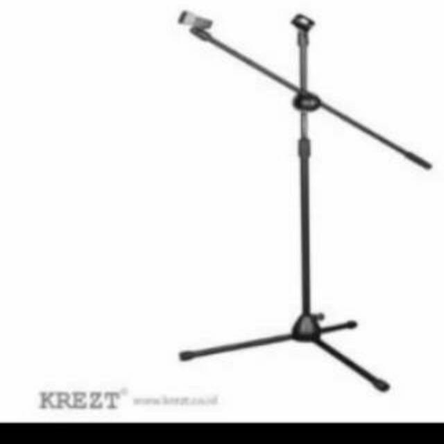 Stand mic krezt NB-200 BOOM.bisa putar arah mana aja.panjang pendek maju mundur.