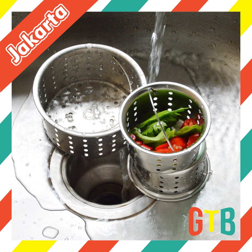 ❤️GTB❤️ Saringan Afur / Saringan Sink Stainless / Sink Cuci Piring / Saringan Wastafel Stainless R628