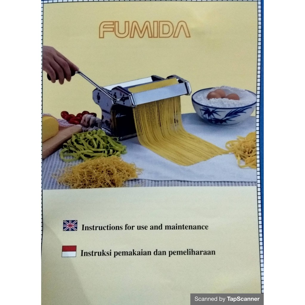 PASTA MACHINE / GILINGAN MIE DAN PASTA ATLAS FUMIDA