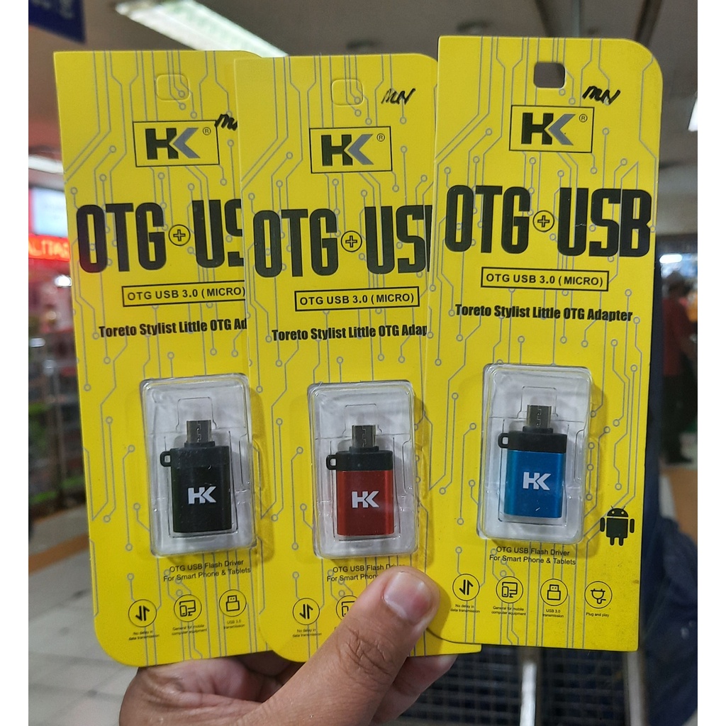 Usb Card Reader Memori Card + Usb OTG Micro HK OT55 / OTG HK TYPE C 3.0 / OTG HK MICRO 3.0 / CARD READER HK CR-01 MICRO &amp; SD CARD MEMORI KAMERA