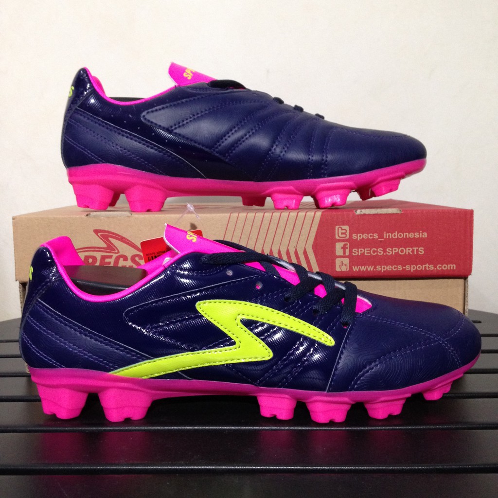 SALE Sepatu Bola Specs Bold FG Gotham Blue Pink 100669 Original BNIB Promoted