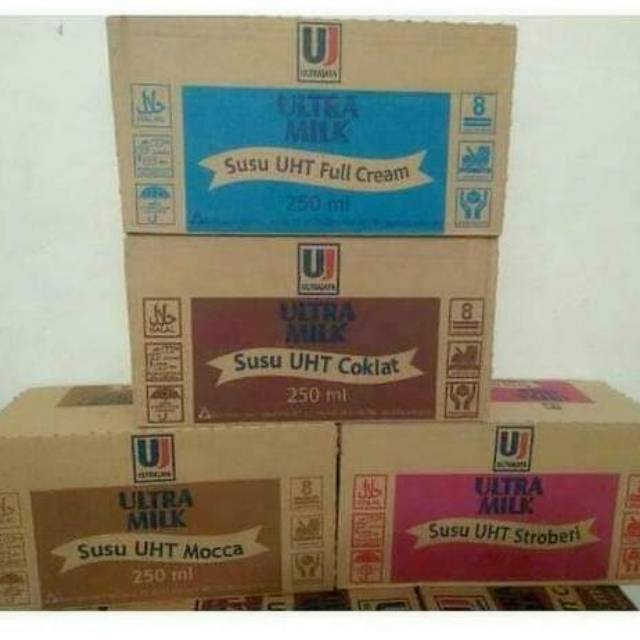 

Susu ultra milk 250 ml isi 24 pcs