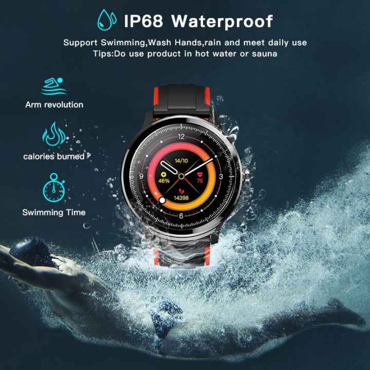 245 KOSPET PROBE Health Sports Smartwatch 1.3 inch LED Waterproof IP68