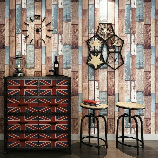 32 Wallpaper  Dinding Kayu  Rumah  Rona Wallpaper 