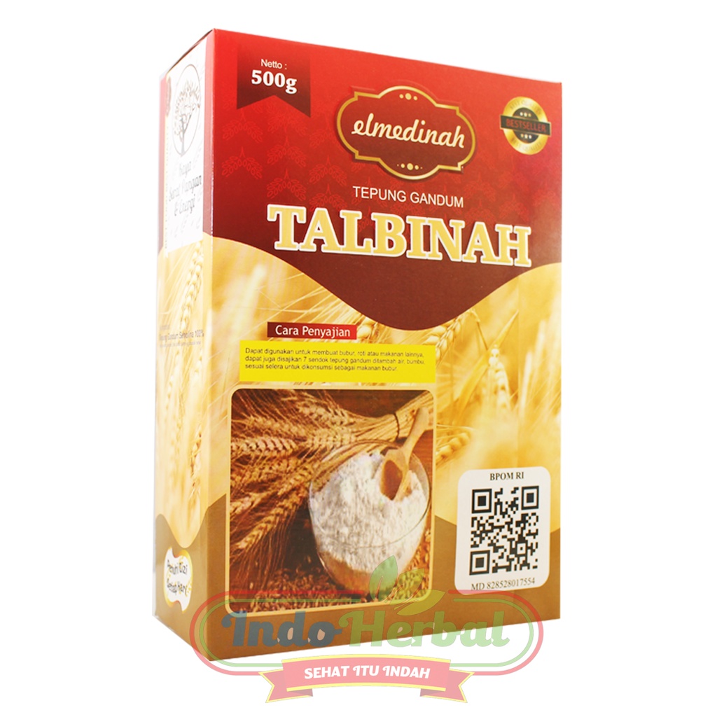 Talbinah El Medinah Resep Thibb Nabawy 500 gr | Tepung Gandum 100% Original