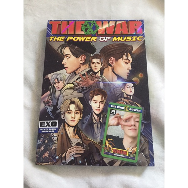 album only power (The War) exo + pc chen