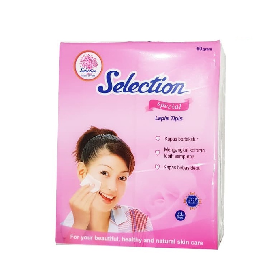 SHABRINA!! Kapas Wajah Selection Special Premium Tipis 175s Tebal 120s / Tebal 60gr Tipis 60gr / Kapas Oval 80s