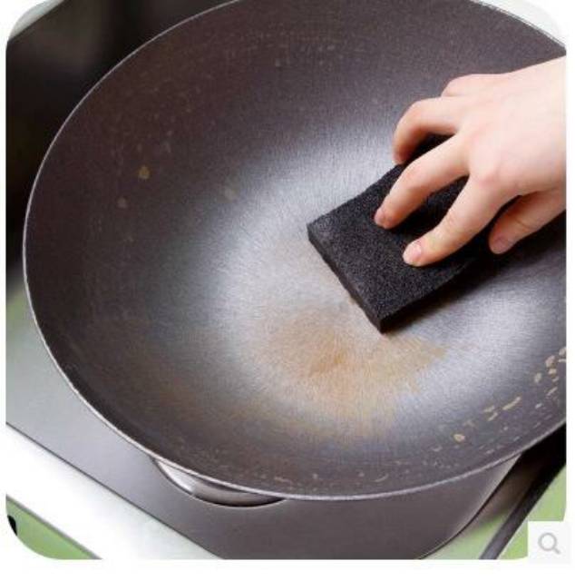 UNNISO - Spons Panci Penghilang Gosong Dan Karat / Spons Wajan Gosong