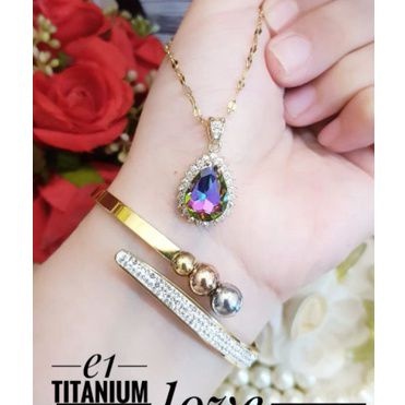 Titanium kalung gelang s2875