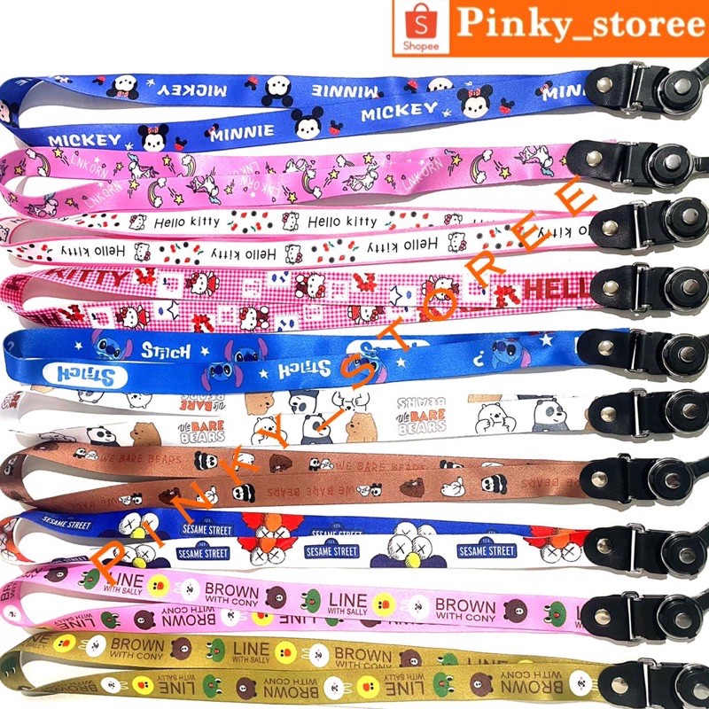 TALI GANTUNGAN HP/ KARTU/ KUNCI/ USB/ NECK STRAP DORAEMON