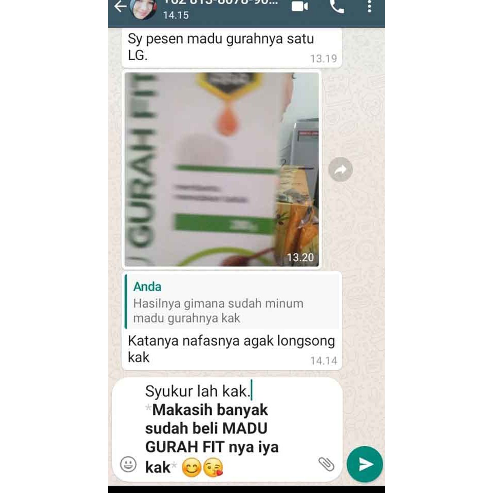 [Bisa COD] MADU GURAH FIT ASLI ORIGINAL GURAHFIT MADU Untuk Bronkitis, Radang Tenggorokan, Batuk dll | Madu GURAH FIT Asli Original