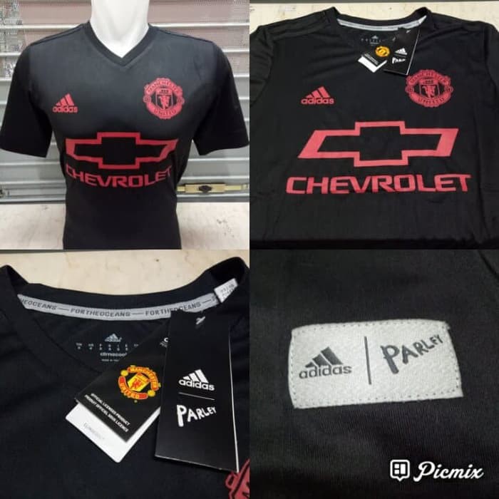 JERSEY BOLA MU PARLEY BLACK 2018/2019 GRADE ORI