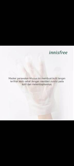 Innisfree hand mask innisfree special care mask tangan masker tangan