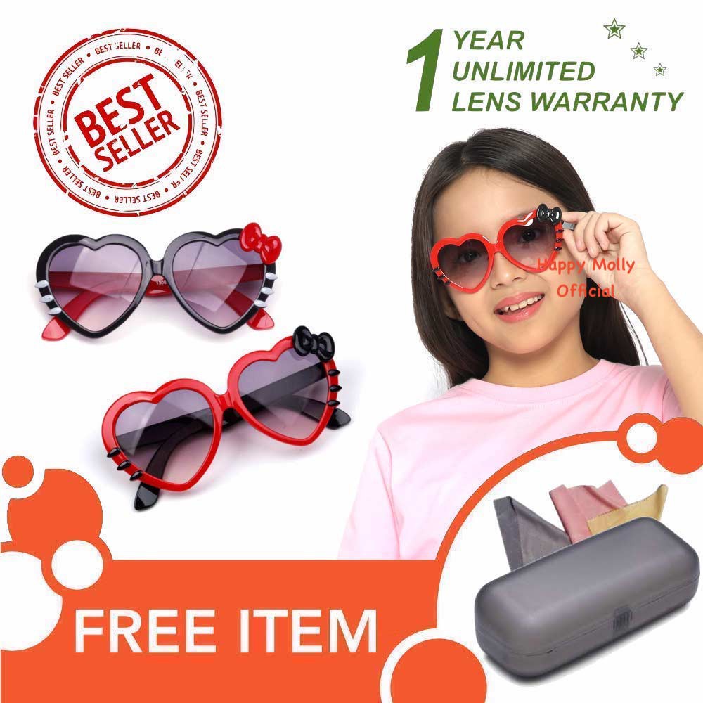 Kacamata Fashion Anak UV 400 (Design Korea) Laki-laki &amp; Perempuan - HM687 ( Group ) FREE Kotak