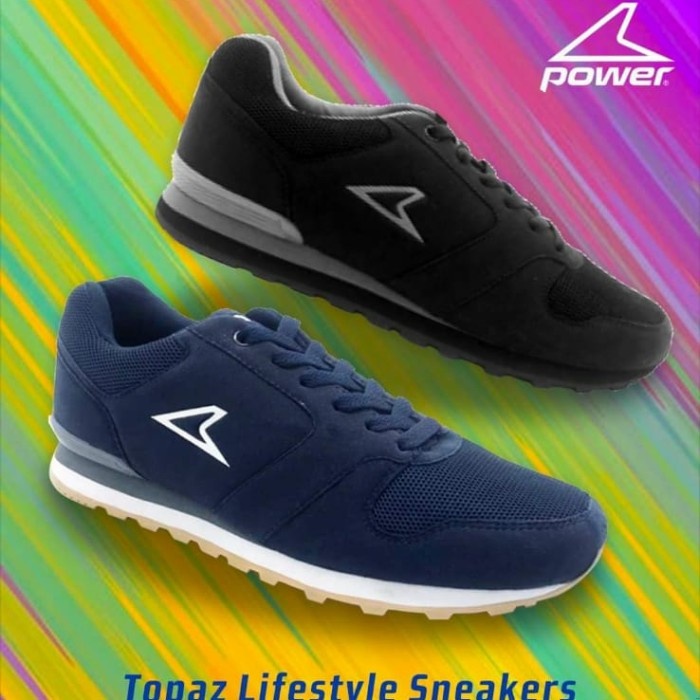 SEPATU BATA POWER RUNNING OLAHRAGA 828 6170 - Hitam 39