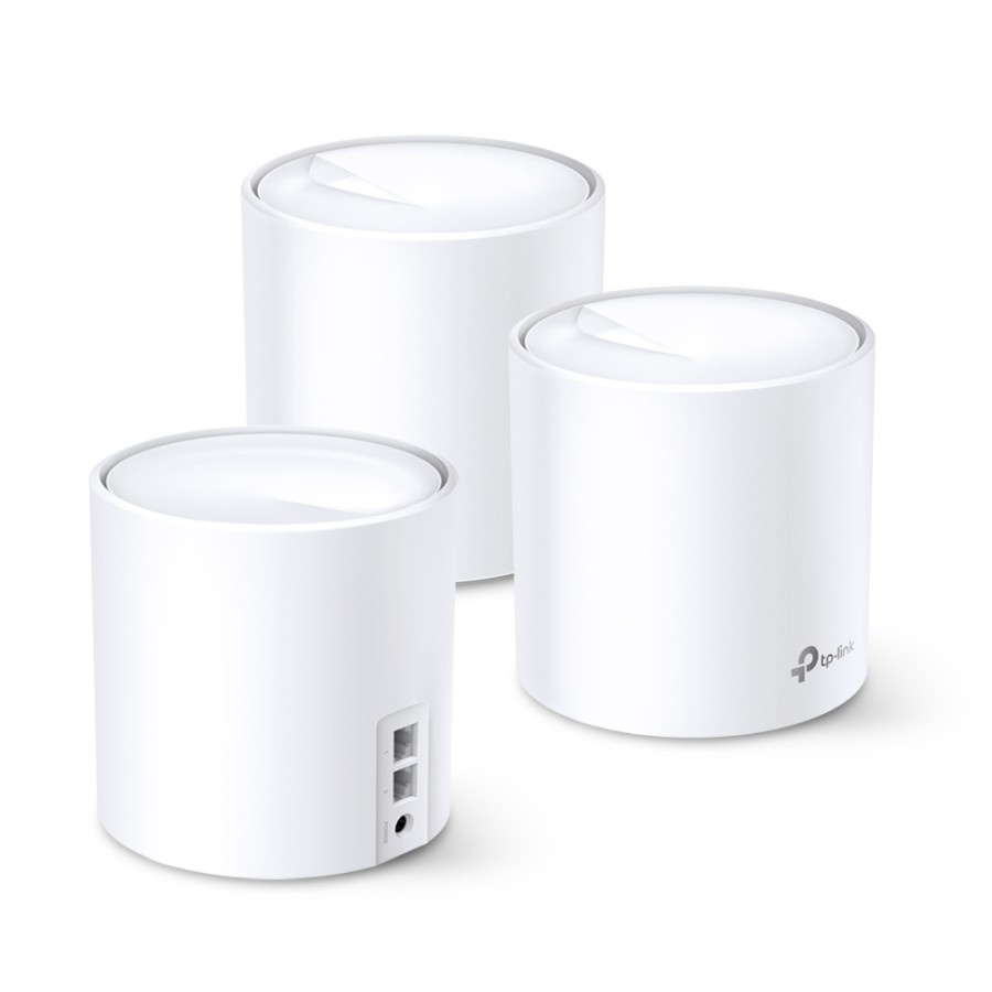 Mesh Wi-Fi Router TP-Link DECO X20 AX1800 Whole Home- TP Link DECO X20 - 3-Pack
