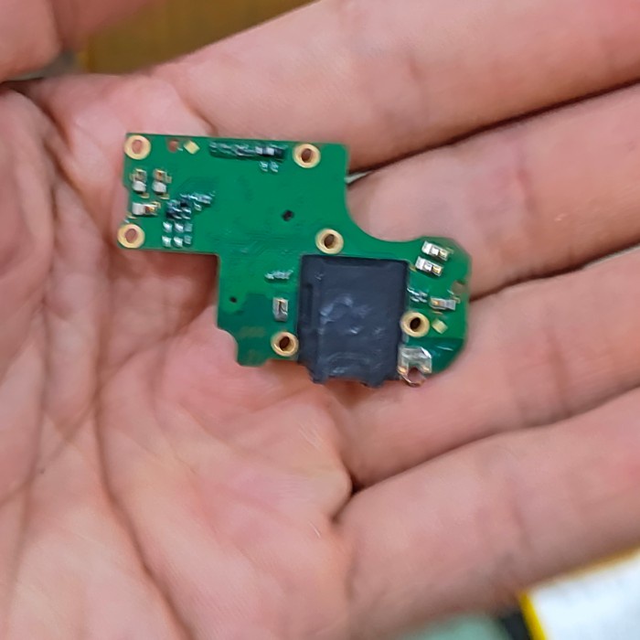 pcb board headset oppo f5 papan headset oppo f5 original