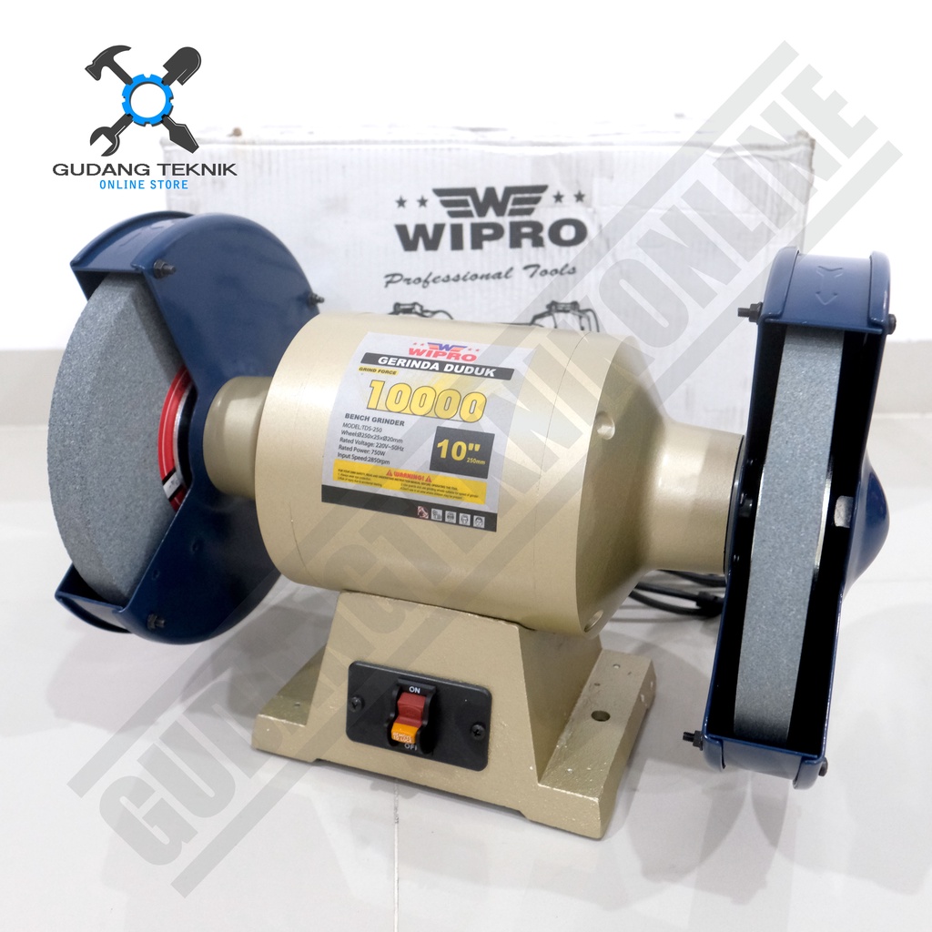 Gerinda Duduk 10&quot; WIPRO TDS250 / Bench Drill 10 Inch TDS 250 WIPRO