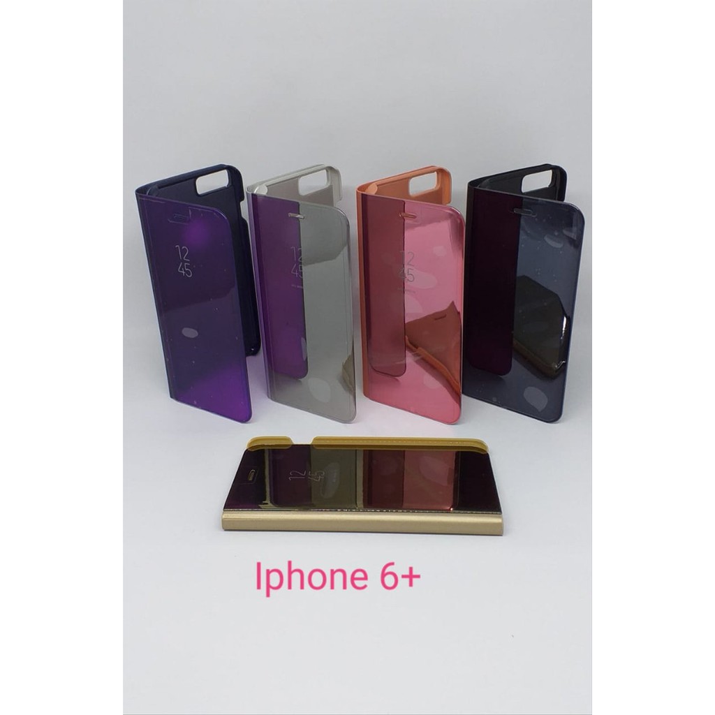 Flip Mirror Cover Clear View Type Iphone 6 Plus