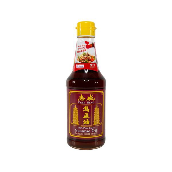 

Chee Seng Sesame Oil Cheeseng Minyak Wijen 100% Pure White Sesame Oil 320ml