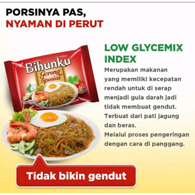 Bihunku Goreng dan Kuah