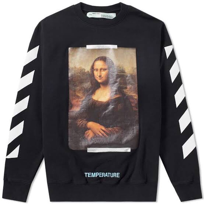 off white sweatshirt mona lisa