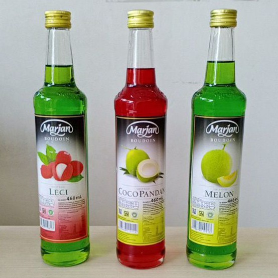 MARJAN BOUDOIN SIRUP RASA LECI COCO PANDAN MELON / SIRUP MARJAN LECI / COCOPANDAN / MELON