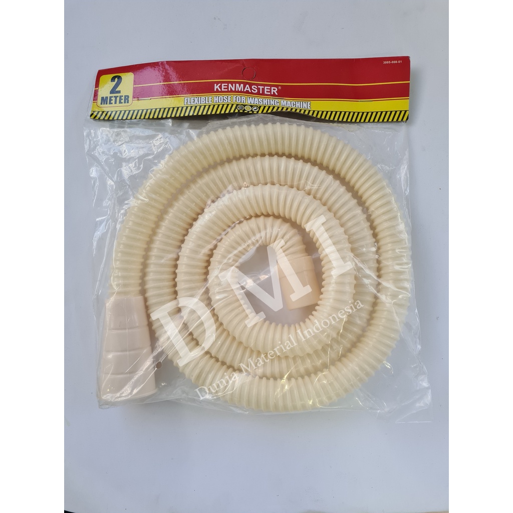 Selang Mesin Cuci PVC 2m | Slang Pembuangan Air | Saluran Mesin Cuci