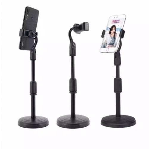 HD25 Stand Holder HP Handphone Penyangga Broadcasting Putar 360 Desktop / Holder Phone Stand HD 25