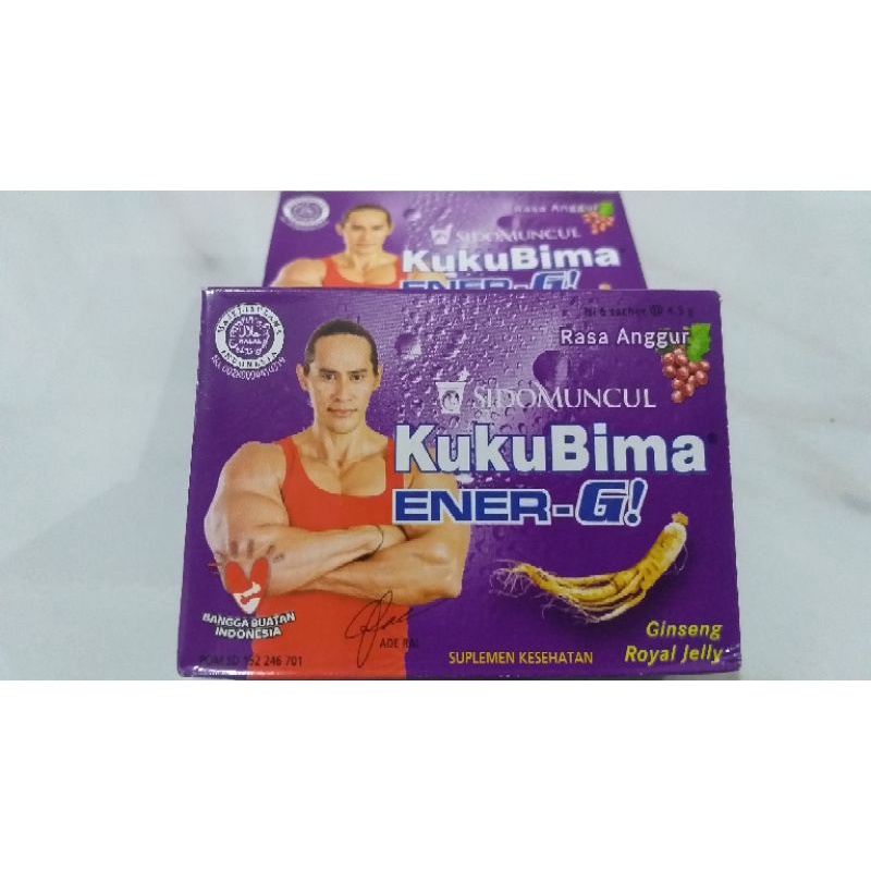 

kukubima energi rasa anggur 6x4.5gr