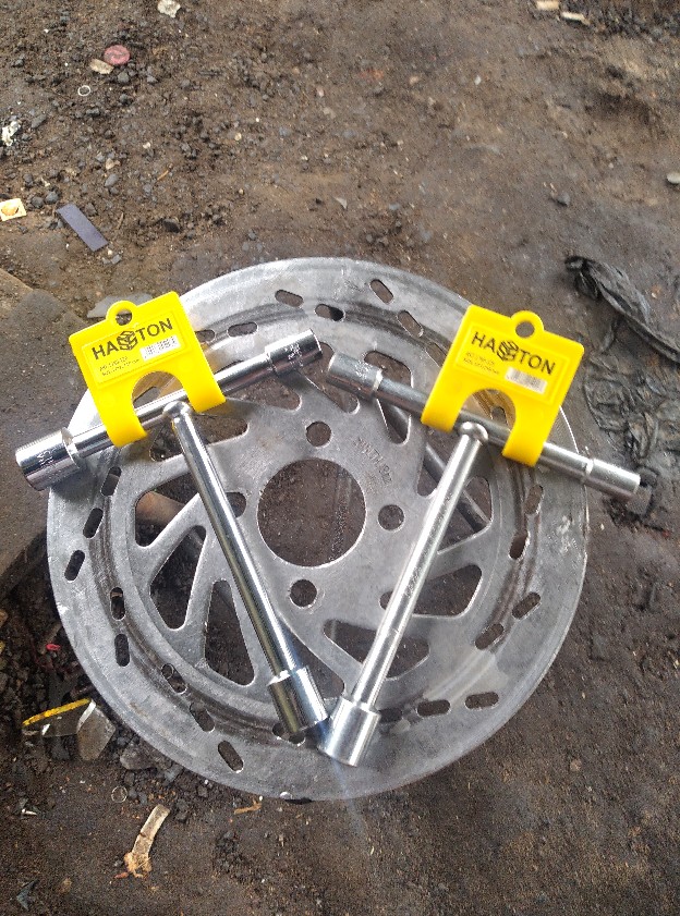 Hasston Prohex Kunci Shock Sock Sok T 3 Way Pilih Ukuran 8 10 12 14 Mm