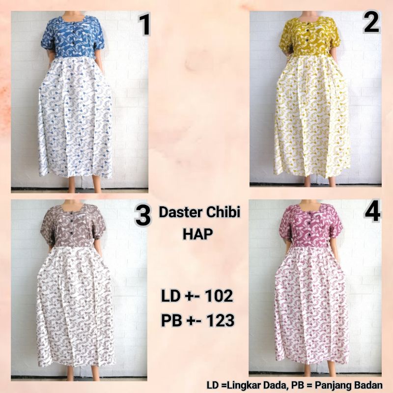 DASTER CHIBI LENGAN HAP PASTEL BUSUI FRIENDLY ADEM ADG2 + BU TEJO KOI