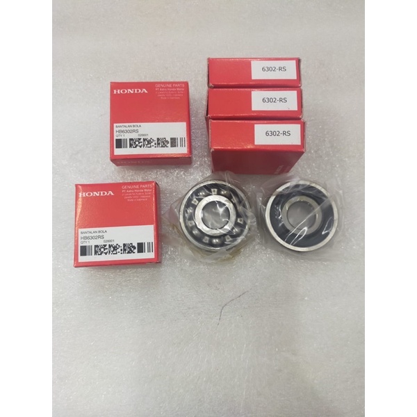 LAHER BERING BEARING MOTOR 6302 RS HONDA