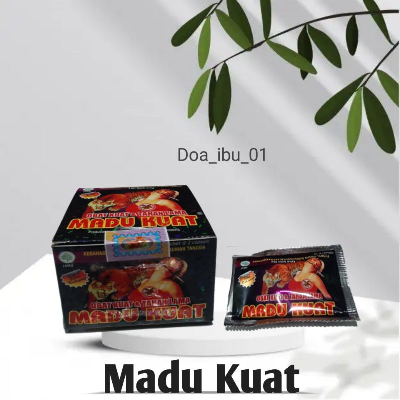 Madu kuat kapsul asli