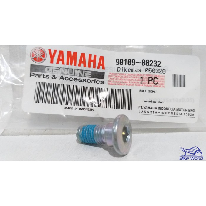Promo Baut Piringan Cakram Nmax Depan / Belakang 90109-08232 Yamaha Genuine Berkualitas