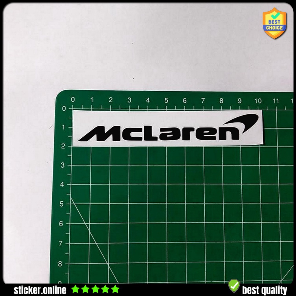 

Cutting Sticker Stiker Mclaren