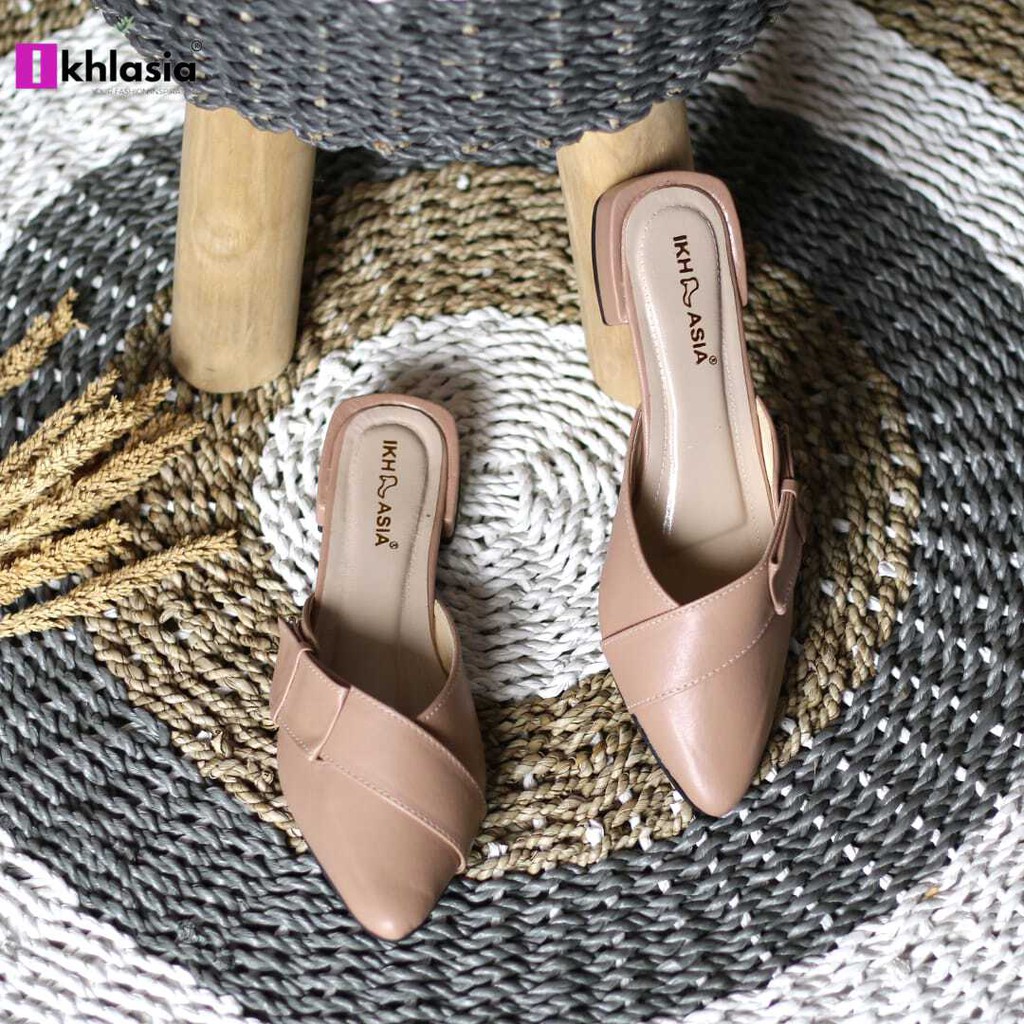 Sandal Wanita Hak Chunky Heels Vio HT104 Heels Kekinian