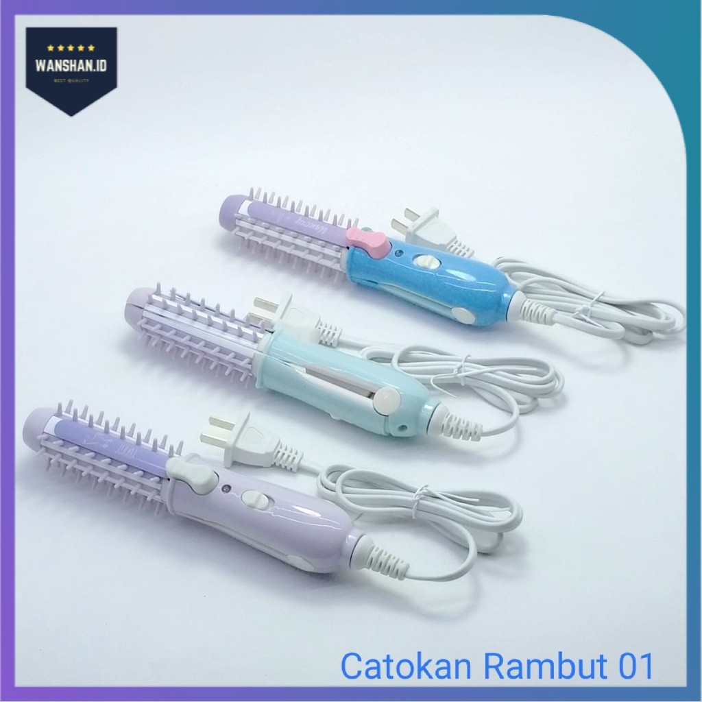 [WS] Catokan Rambut Keriting / Catokan Biasa / Otomatis Magic Curler Venus Hair Styler Praktis