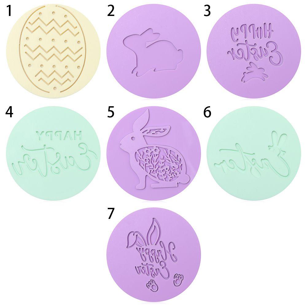 Solighter Cetakan Kue Timbul Acrylic Cake Mold Fondant Sugar Craft Cookies Cutter