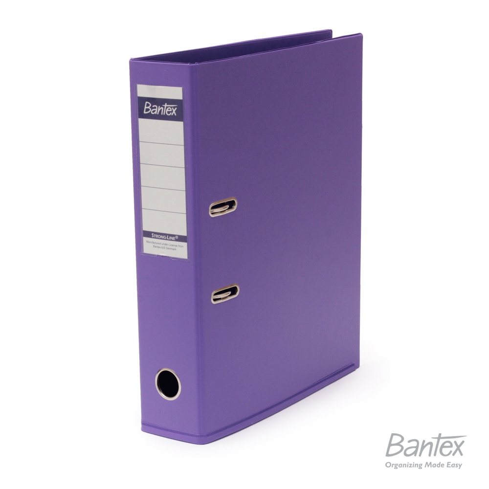 

[Zada] Bantex Ordner Folio 7 cm PVC Lever Arch File Lilac 1465V21