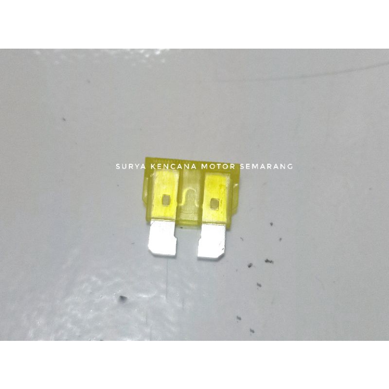Sekring sekering 20 A universal motor Honda Yamaha Suzuki Kawasaki mobil