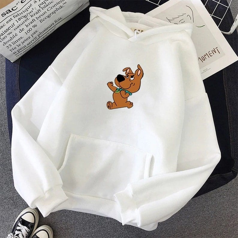 Jumper hoodie cute scooby Doo II Sweater Hoodie cute scooby Doo ( Pria &amp; Wanita )